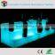 Plastic battery luminous led wine bottle rack for sale