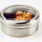 Stainless Steel Spice Tin Cans Tins Containers with Clear Deep Window