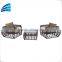 Modern outdoor rattan wicker 3 piece relaxation sofa set couch