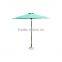 Hotsale outdoor beach green umbrella&hardware