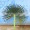 SJ0701205 High quality fan plam leave/Chinese plastic palm fan tree leaf