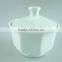 White Ceramic Sugar Pots With Cheap Price in Stock for Wholesale