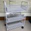 Kitchen Cart , Wire Mesh , 3 - tier