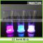 Factory sale Romantic battery powered liquid active led cocktail glass