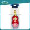 Toprank Hot Sale New Design Colorful China Doll Shape Pu Luggage Tag Airplane Travel Luggage Tag For Bags