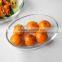 heat resistance glass fish baking tray dish for oven