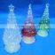 New Product Color Changing Acrylic Led Flat Flashing Led Christmas Tree