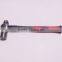 0.5LB ball pein hammer with rubber handle