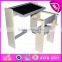 Multifunctional wooden foldable table chair with easel for kids,Children wooden easel learning table with chair toy W08G154A