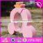 New design cute crown pink wooden girls piggy bank W02A255