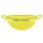 Kitchen Utensils Silicone Colorful Flat Strainer With Antiskid Handle Pot Cover Pan Lid