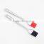 Silicone Basting And Pastry Brush With Stainless Steel Handle And Hanging Ring
