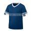 Sports Jersey Summer Cool Men Tee Cotton Sportswear Knit Contrast Two Tone Stripe Sleeve T Shirt Football Jersey New Model