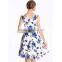 Classic Vintage Retro 50S Floral Rockabilly Swing Dress