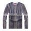 mens printing fine wool crew neck Autumn knit sweater