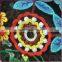 9 colors china floral tulle french lace fabric, high quality embroidery design lace