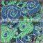 Shining Poly Embroidery Cord Lace Fabric, Metallic Wholesale Sequin Fabric Lace