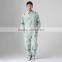 Fashion coverall with protective knee pad