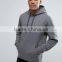 High Quality Custom Embroidery Logo Long Sleeve With Hood Navy Men's 80% Cotton 20% Polyester Casual Pullover Hoodies