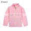 Wholesale Custom Women Pink Sweater Fleece Ladies Jacket