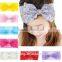 2016 wholesale baby girl bow-knot headband with lace