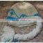 snowflake pattrrn blue cute fashion baby crochet hat