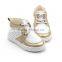  high wholesale children start custom leather infant shoes