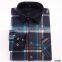 2014 the latest design 100% check casual shirt for men