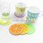 Creative Fruit Design Coffee Placemat Cartoon Drink Coaster Cup Glass Beverage Holder Pad Mat