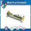 Made in Taiwan Aluminum Slotted Brass Smooth Truss Barrel Head Steel Phillips Flat Head Stainless Steel Mating Screw