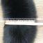 YR372 White Fox Real Fur Collar/Detachable Natural Fur Collar