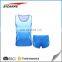 Customized running wear running singlet with shorts set