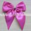 choice materials 4inch bright satin ribbon bow for garment