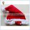 Red and White Deluxe Christmas Party Plush Santa Hats HPC-1043