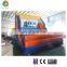 large Jump Orange jungle inflatable obstacle course for sale