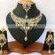 INDIAN DESIGNER BOLLYWOOD INSPIRED JEWELRY NECKLACE EARRINGS SET