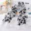 New foulard women spiral pashmina Embroidered Lace Scarf Long Soft polyester Wrap Shawl bufandas W4028