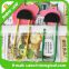 eco friendly soft rubber PVC bookmark, custom 3D shaped fancy bookmarker