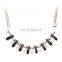 Fashionable New Rose Gold Women Diamond White Pearl Wedding Chain Designs Bridal Necklace