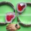 hot sale fashion heart shaped bag hanger