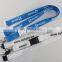 Fashion Promotional Cheaper Elegant Cards Holder Lanyards Satin