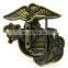 3D American Eagle and Anchor Shape Belt Buckle Antique Brass Pin Buckle,sheriff Belt Buckle