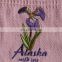 100% cotton waffle Provence embroider kitchen tea towels