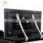 2pcs Heavy Duty Anti-Tip Straps for Baby Safety Protection Fit Most Flat Screen TVs and Furniture in Black, with plastic part