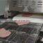 Chicken meat flattening machine