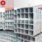 low carbon welded pre-galvanized gi section square galvanized hollow structural steel pipe price
