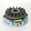 Pneumatic industrial brake for tire forming machine