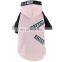 vogue Pet Little cat Kitten two feet Clothes letter applique sport hooded Overcoat
