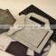 Soft genuine leather felt portfolio A4 A5 standard size