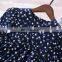 2020 New fashion printed puff sleeve dress girls skirt kids